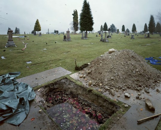 Jeff Wall -- The Flooded Grave