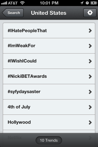 trending like a bitch