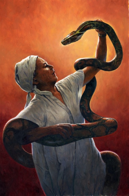 The Night Boat Snake Dancer