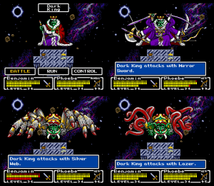 Our most egregious example of multi-stage final bosses yet: The Dark King!