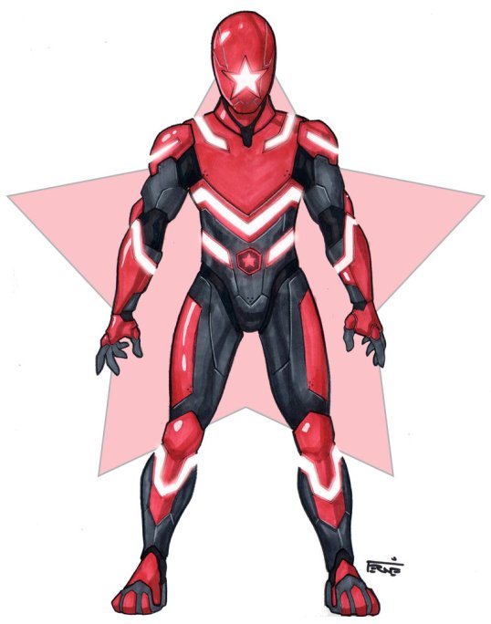 zeo_ranger_5__red_by_davidfernandezart-d5udgw9