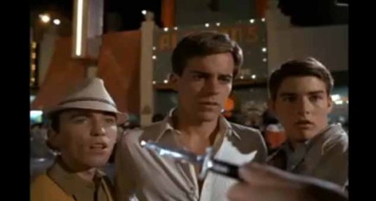 Jackie Earle Haley, John Stockwell, and Tom Cruise