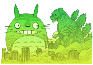godzilla by hipp