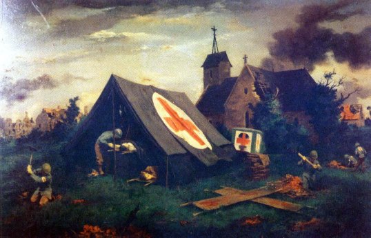 Painting by Laurence Beall Smith