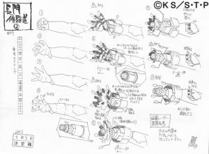 Studio Pierrot sketches for Nagato 2