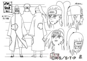 Studio Pierrot sketches for Nagato 4