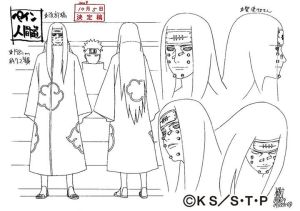 Studio Pierrot sketches for Nagato 5