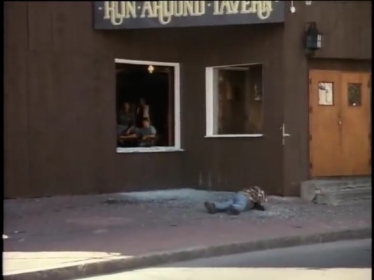 Soldier never hits a girl, but he'll gladly throw her out a window.