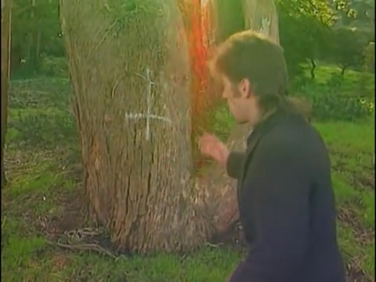 Notice the Satan Ray?