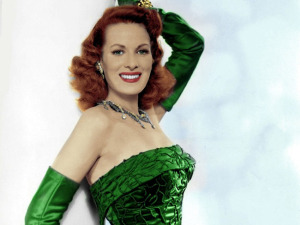 MI+Maureen+O+Hara+OHara+green+dress