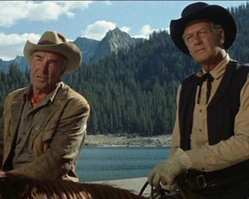 Randolph Scott and Joel McCrea in Ride The High Country