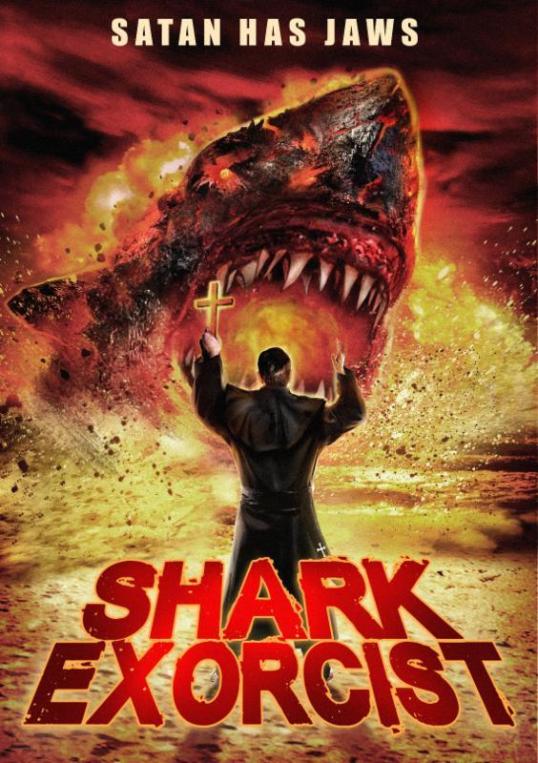 shark exorsist movie poster