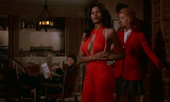 pam grier jackie brown red dress Pam Grier interview Jackie Brown Owen Williams